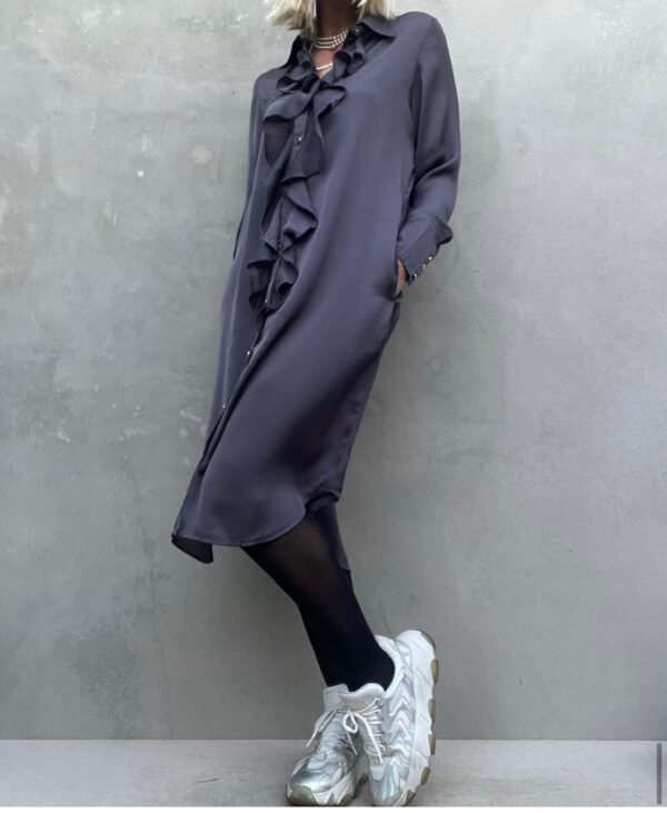 Gaspar | Madison Dress | Grey