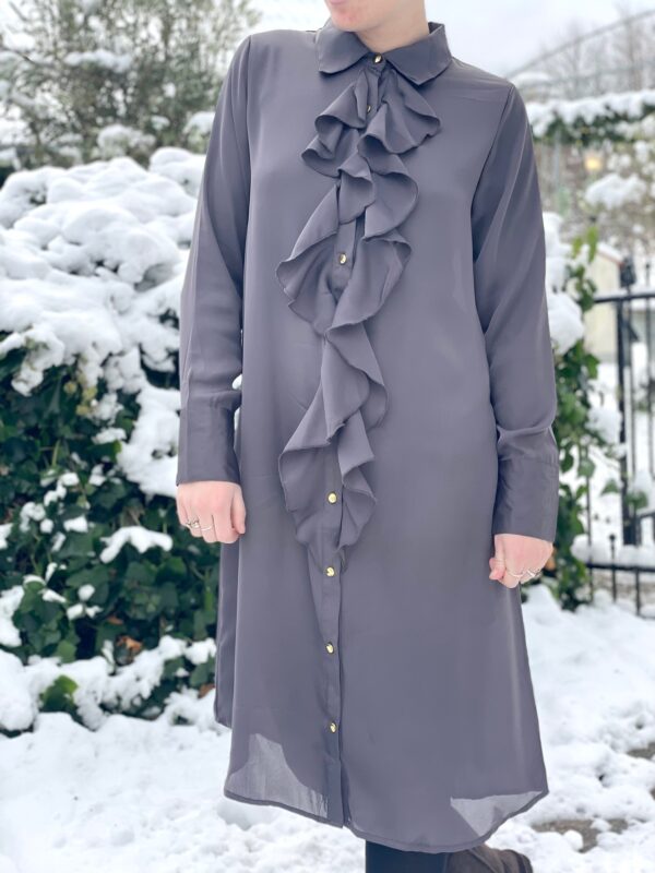 Gaspar | Madison Dress | Grey - Image 2