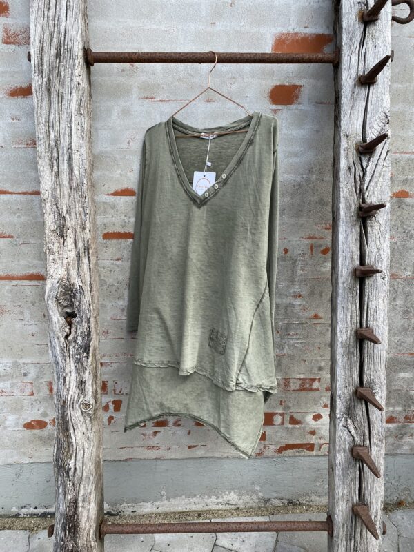 Cabana Livng | Campia bluse | Kaki