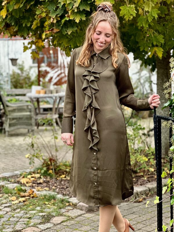 Gaspar | Madison dress | Olive
