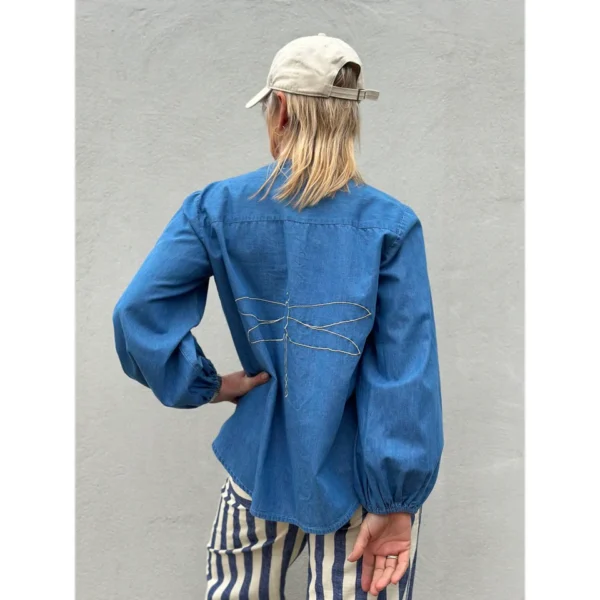 Gaspar | Læsø Poplin Shirt | Light Blue - Image 2