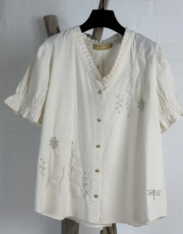 Gaspar | Garda Blouse | Hvid - Image 2