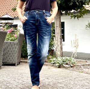 blå jeans