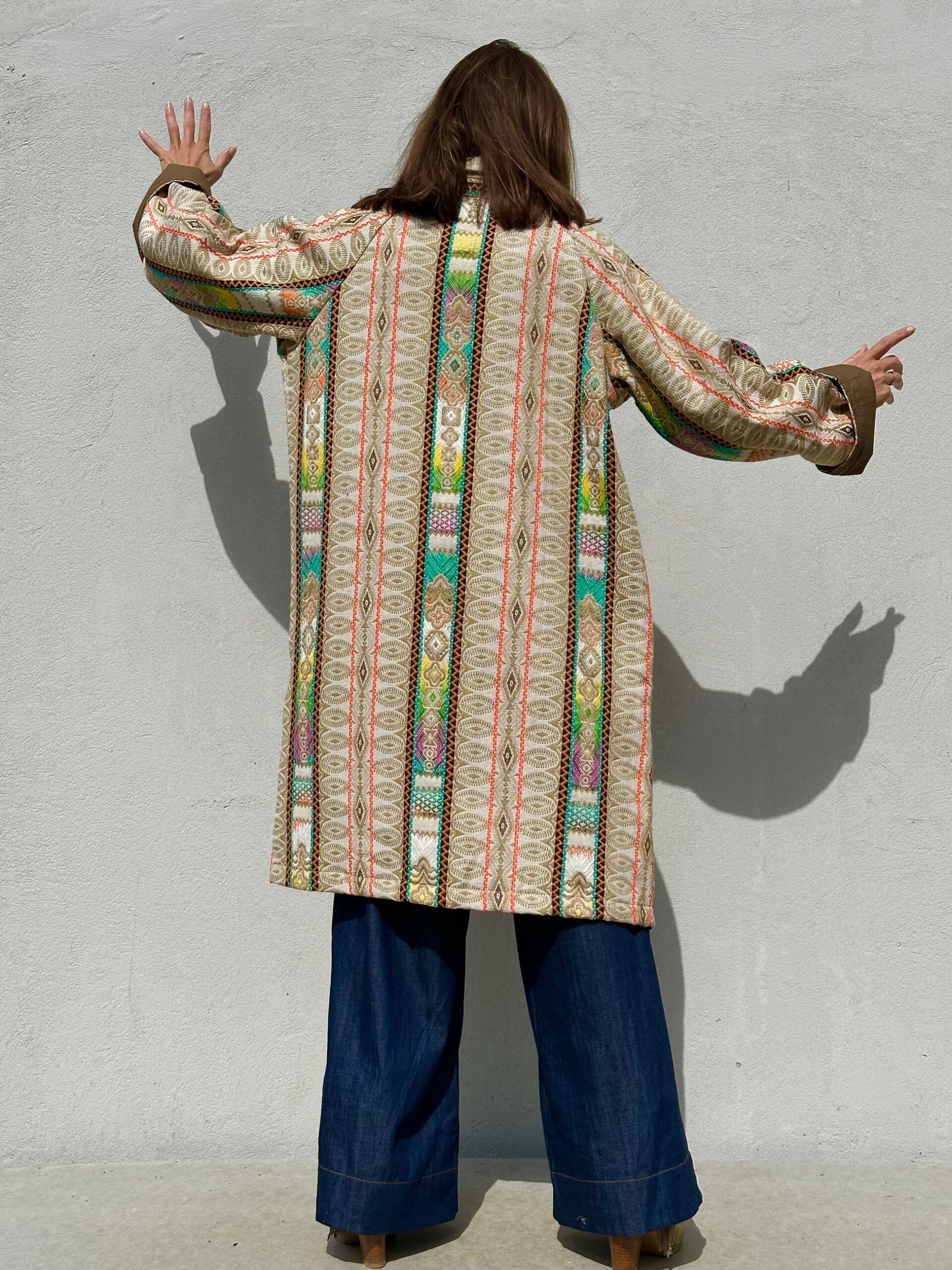 Gaspar | Bruxelles Coat | Multicolour - Image 3