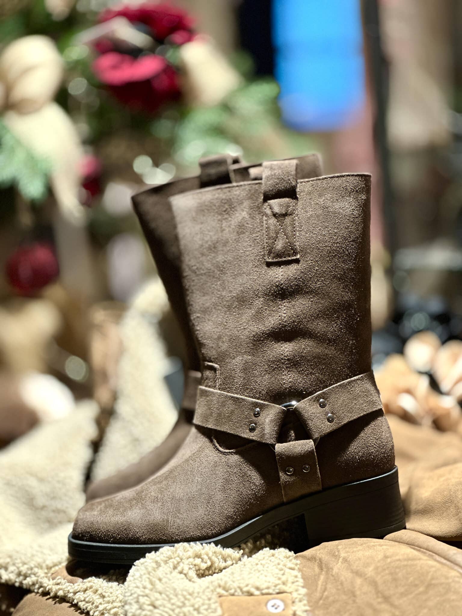 Duffy | Støvler m. spænde | Dark Brown