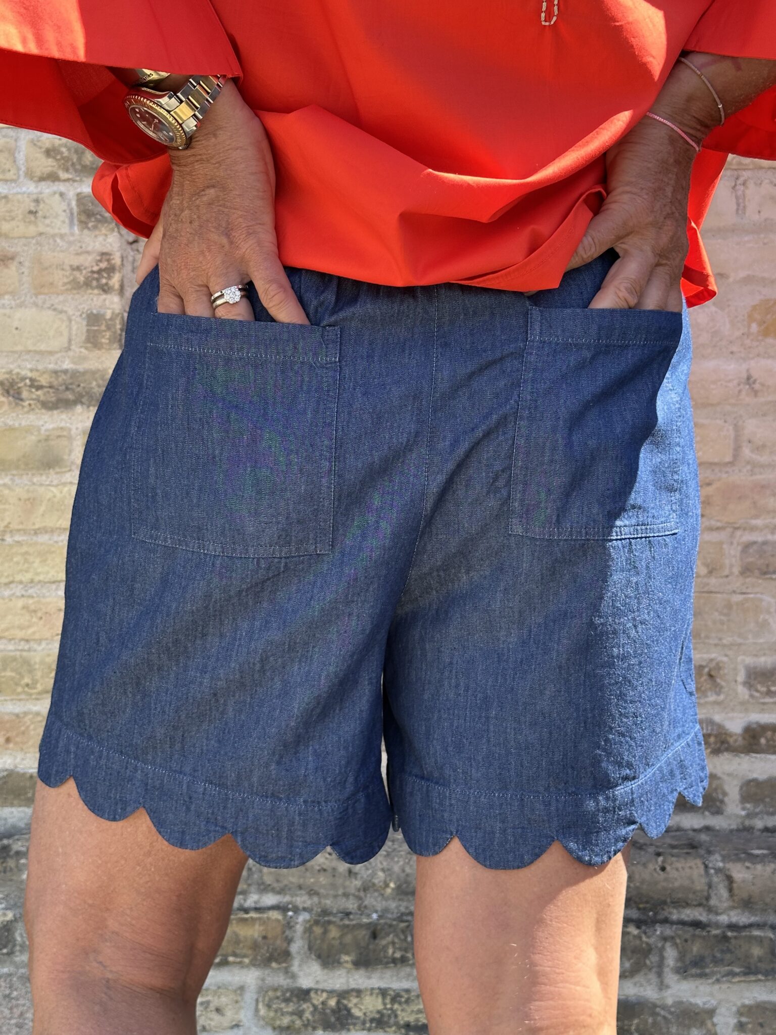 Gaspar | Honolulu shorts | Denim - Billede 3