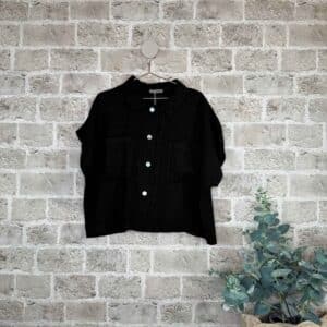 Cabana Living | Olea Linen Jacket | Black