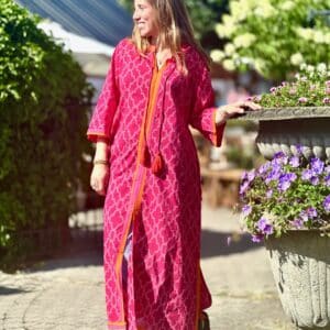 Wauw | Tabita Dress | Pink and Berry