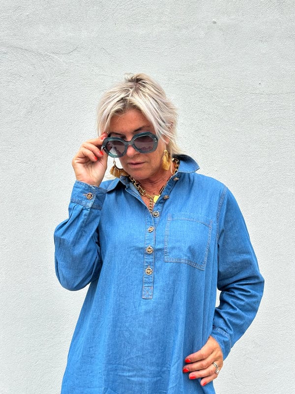Gaspar | Lucca Denim Dress - Billede 3