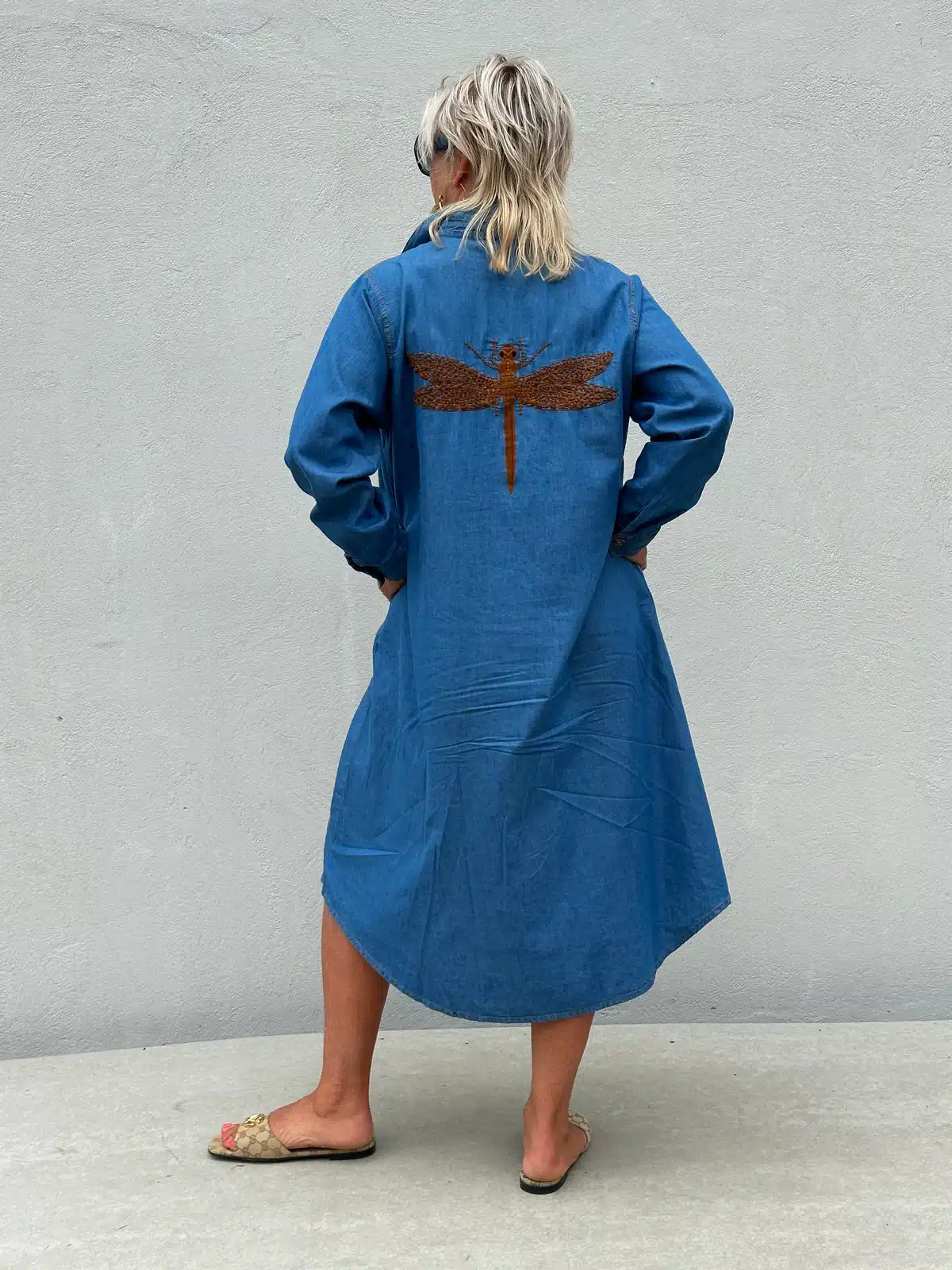 Gaspar | Lucca Denim Dress