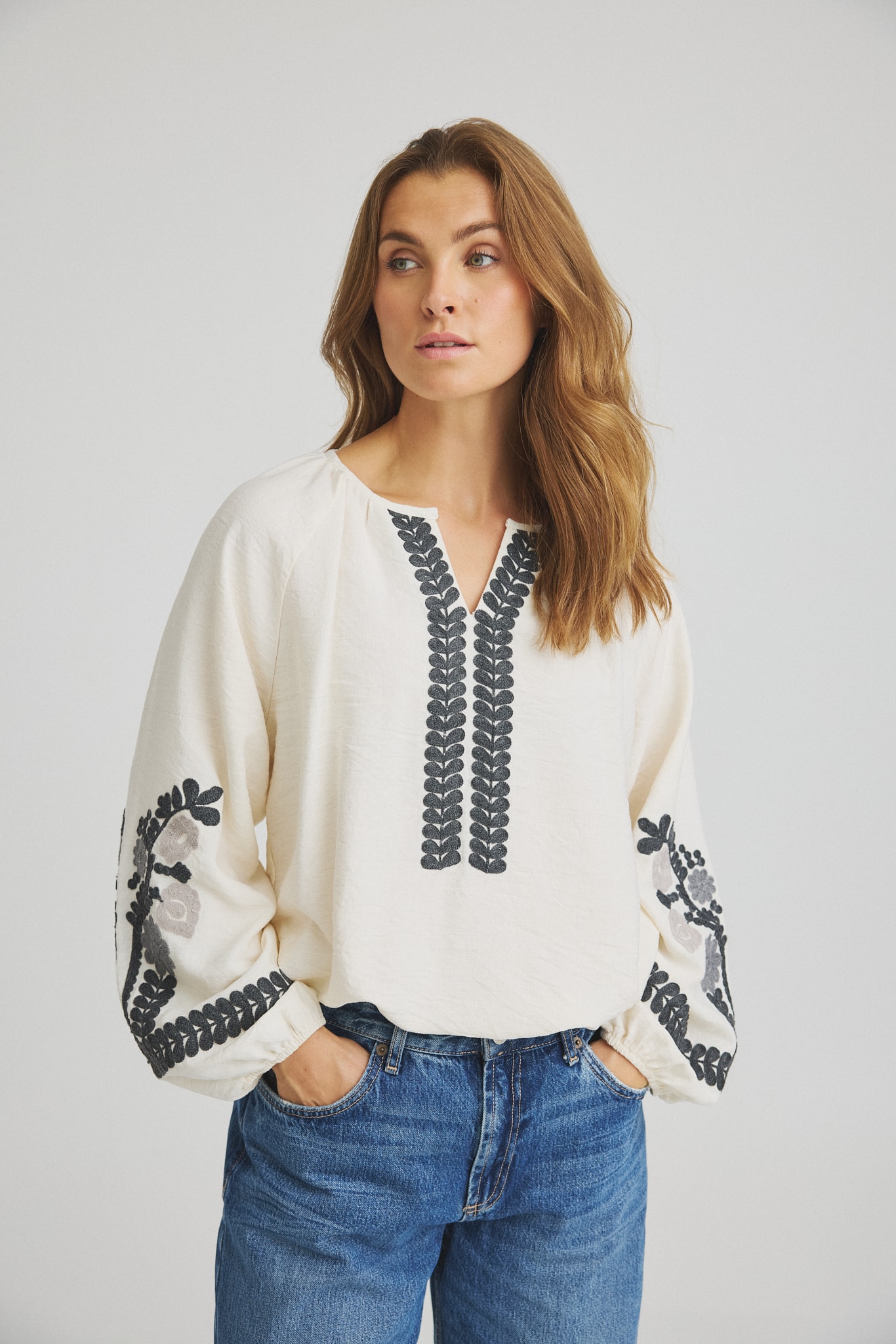 One two Luxzuz | Adel Blouse | Ecru