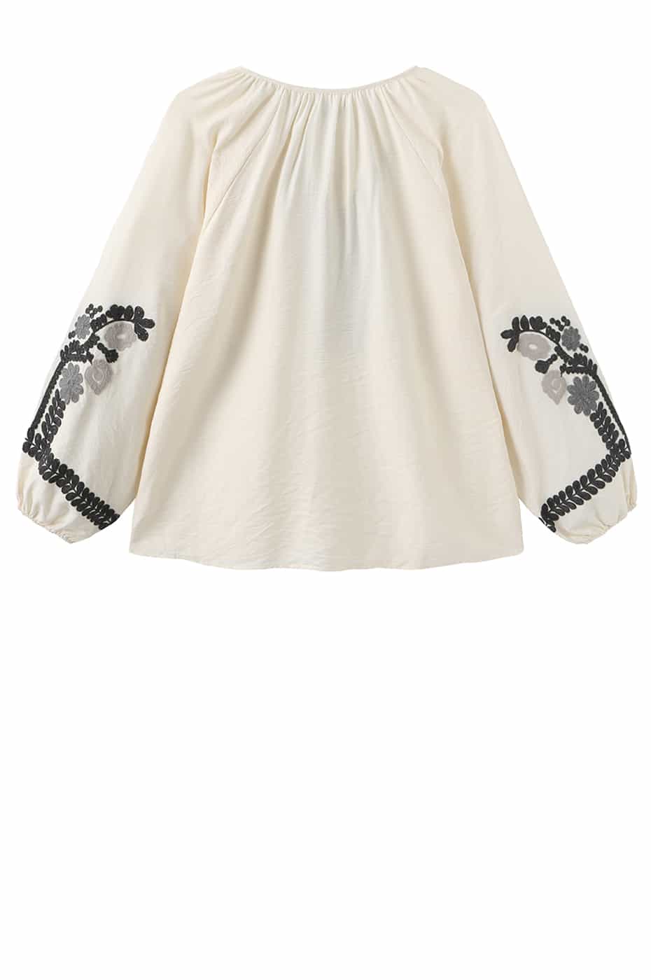 One two Luxzuz | Adel Blouse | Ecru - Billede 3